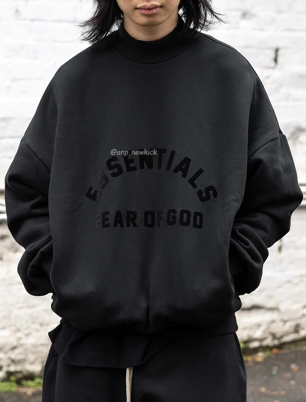 Fear Of God Essentials Tee Black (9) - newkick.app